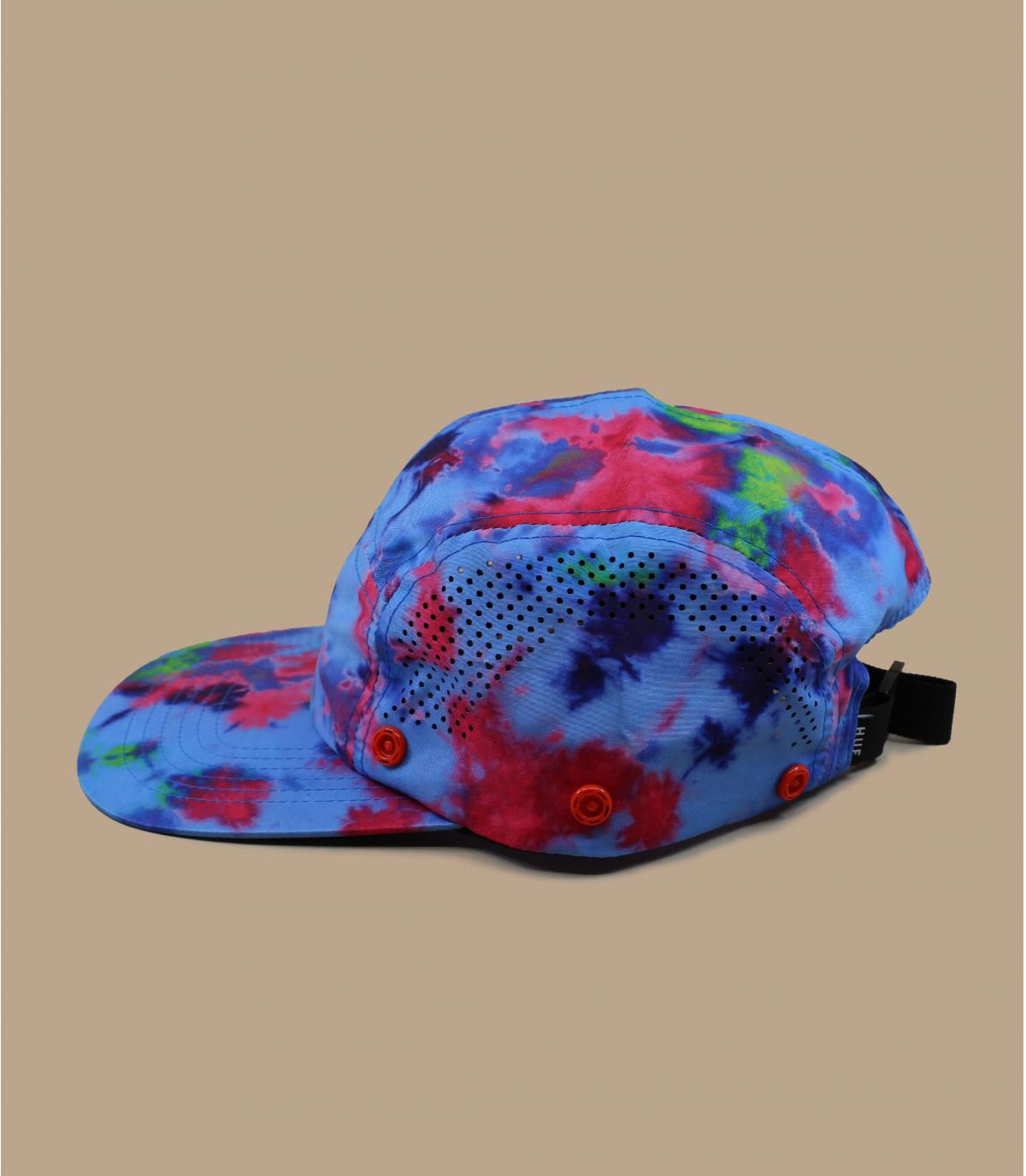 5 Panel Nackenschutz Huf blau